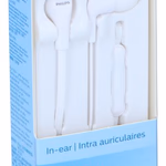 PHILIPS Fülhallgató vezetékes mikrofonnal  2,3x1,2x2.25cm 13gr  TAE1105WT/00 