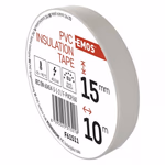 EMOS PVC Szigetelőszalag 15mm/10méter fehér, 10db / csomag thumbnail 3
