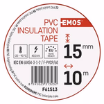 EMOS Szigetelőszalag 15mm/10méter piros 10db / csomag thumbnail 3