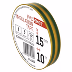 EMOS Szigetelőszalag 15mm/10méter zöld-sárga 10db / csomag thumbnail 2