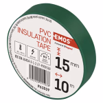 EMOS Szigetelőszalag 15mm/10méter zöld 10db / csomag thumbnail 3
