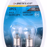 DUNLOP Izzó BA15S 21W 2db e4 12V 