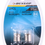 DUNLOP Izzó BA15S 10W 2db e4 12V 