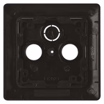 EMOS TV+R+SAT Csatlakozó aljzat burkolat, antracit thumbnail 2