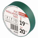 EMOS Szigetelőszalag 19mm/20méter zöld 10db / csomag thumbnail 3