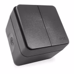 EMOS CYKLONE 2× KÉT IRÁNYÚ KAPCSOLÓ IP55 thumbnail 2