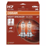 OSRAM H7 izzó 12V/55W NIGHT BREAKER SILVER 2db