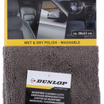 DUNLOP Mikroszálas törlőkendő mosható, 38x63cm, 350gr/m2 thumbnail 1