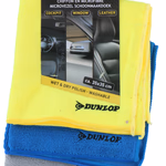 DUNLOP Mikroszálas törlőkendő 3db, mosható, 35x35cm 110gr/m2 thumbnail 1