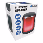 Bluetooth hangszóró RGB; 5W;1200m; 8,5x8,5x11,5cm; 1200mAh