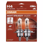OSRAM H4 izzó 12V 60/55W NIGHT BREAKER SILVER 2db