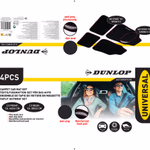 DUNLOP Autószőnyeg 4db 66x44cm Első: 66x44cm Hátsó: 28x42cm 1,6kg PVC thumbnail 1