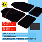 ALL RIDE Autószőnyeg 4db 66x44cm Első: 66x44cm Hátsó: 28x42cm 1,6kg PVC  thumbnail 1