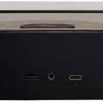 Bluetooth hangszóró, lemezlejátszó forma, LED világítás 14x15x7cm 3 féle thumbnail 3