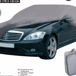 DUNLOP Autótakaró ponyva 534x178x120cm PEVA 0,07 szürke thumbnail 1