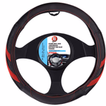 ALL RIDE Kormányvédő 38cm d38xh3cm PU IN Fekete/Piros 