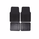 ALL RIDE Autószőnyeg PVC 4db fekete 63x42cm / 42x35cm 1.8kg thumbnail 2