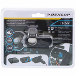 DUNLOP Szivargyújtó elosztó 2x aljzat + 2xUSB töltővel 4,8A 12/24V  thumbnail 2