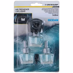 DUNLOP Illatosító tartályos 3x8ml, 4 illatban (Vanilia, Fenyő, Óceán, Új autó)  thumbnail 5