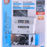 ALL RIDE Szivargyújtó aljzat 3-as kapcsolható  thumbnail 1