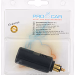 Szivargyújtó adapter 12/24V PROCAR