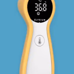 Elysium TP600 érintésmentes infravörös digitális lázmérő szilikon tokkal - Narancs thumbnail 2