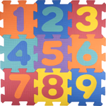 Játszószónyeg polifoam puzzle 9 részes - LET'S PLAY thumbnail 1