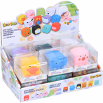 EDDY TOYS Baba fürdőjáték kocka állatok 5x5x5cm 12 féle disp(24)