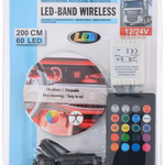 ALL RIDE LED szalag 60LED 2m távirányítós 24V 
