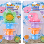 EDDY TOYS Baba fürdőjáték 4 részes 2 féle