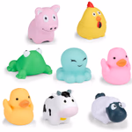 EDDY TOYS Fürdőjáték farm állatok 4db