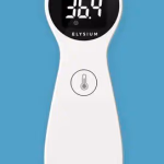 Elysium TP600 érintésmentes infravörös digitális lázmérő szilikon tokkal - Narancs thumbnail 4