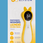 Elysium TP600 érintésmentes infravörös digitális lázmérő szilikon tokkal - Narancs thumbnail 1