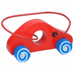 MARIONETTE WOODEN TOYS Fa baba készségfeljesztő gurulós játék 3 féle thumbnail 4