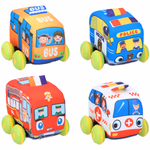 Baba puha járművel 11x11x10cm 4 féle disp(12) - LET'S PLAY thumbnail 2
