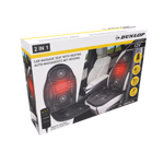 DUNLOP Masszázsszék autóba, fűtés funkcióval thumbnail 3