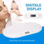 GRUNDIG Baba mérleg 55x32cm max. 20kg 2xAAA (tart.)  thumbnail 5