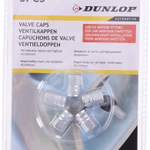 DUNLOP Szelepsapka ALU hexa ezüst 16,5x9,7mm 5db 