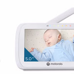 MOTOROLA Videós bébiőr VM35 5" WHT, színes kijelző, osztott képernyő, kétirányú kommunikáció thumbnail 2