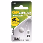 GP Alkáli gombelem LR43 (186) 1db/bliszter