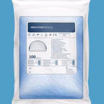 Mercator CLIP körgumis hajháló nővérsapka - kék, 100 darabos kiszerelésben thumbnail 2