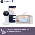 MOTOROLA Videós Bébiőr VM65X 5,0" színes LCD kijelző, kétirányú kommunikáció thumbnail 6