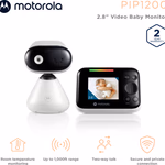 MOTOROLA PIP 1200 videós bébiőr, 2,8" színes kijező, digitális zoom, altatódalok thumbnail 3