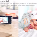 MOTOROLA PIP 1500 videós bébiőr 5" színes kijező, digitális zoom, altatódalok thumbnail 4