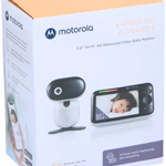 MOTOROLA PIP1610 Wifis bébiőr kamerával, Full HD alkalmazással, éjszakai látásmód, távirányítható