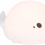 Éjjeli fény bálna LED 16x12x8CM szilikon 3xAAA nem.tart thumbnail 2