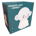 Éjjeli fény majom LED 16x15x10CM szilikon 3xAAA nem.tart thumbnail 2