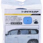 DUNLOP Autós napellenző oldalra 2db 36x44cm, kék thumbnail 1