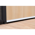 KINZO Ajtószigetelő kefe öntapadós 100x3,7cm fehér thumbnail 4