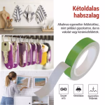 Emos Kétoldalas habszalag 20 mm / 3 m, zöld thumbnail 4